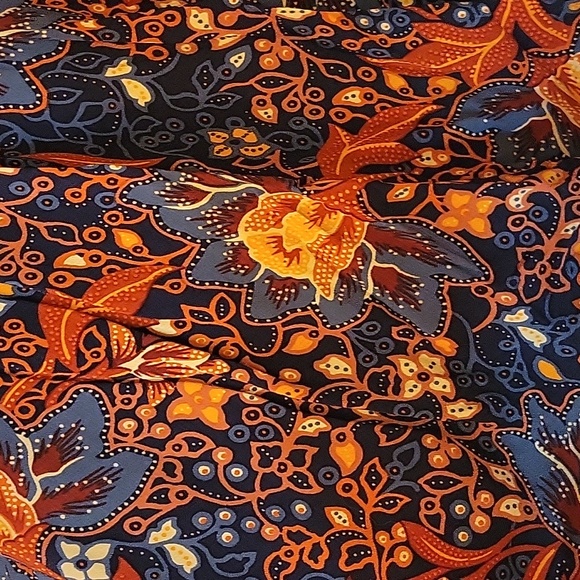 Anthropologie Floral Pull-On Skirt - Picture 2 of 5